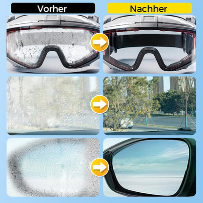 🔥Varning för heta försäljningar! ❄️ Mikromolekulares Antibeschlag-Beschichtungstuch – Hält Ihre Windschutzscheibe klar und beschlagfrei 🧽✨