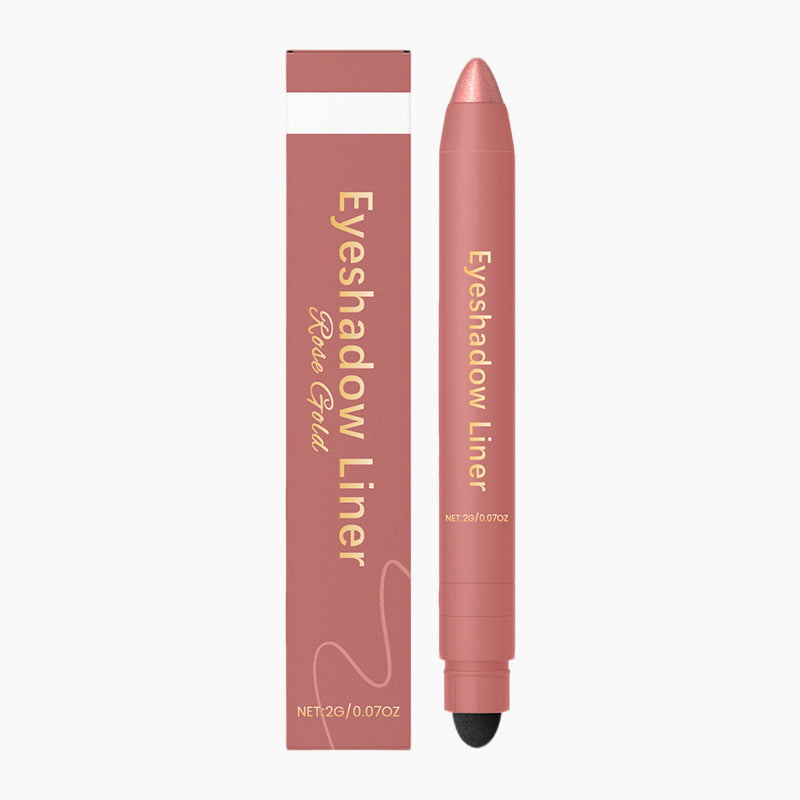 2-in-1-Lidschatten-Liner mit Mischpinsel