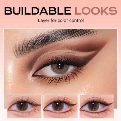 2-in-1-Lidschatten-Liner mit Mischpinsel