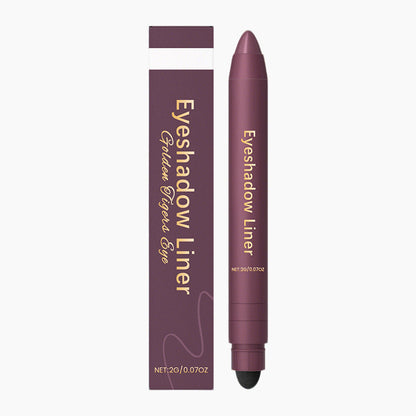 2-in-1-Lidschatten-Liner mit Mischpinsel