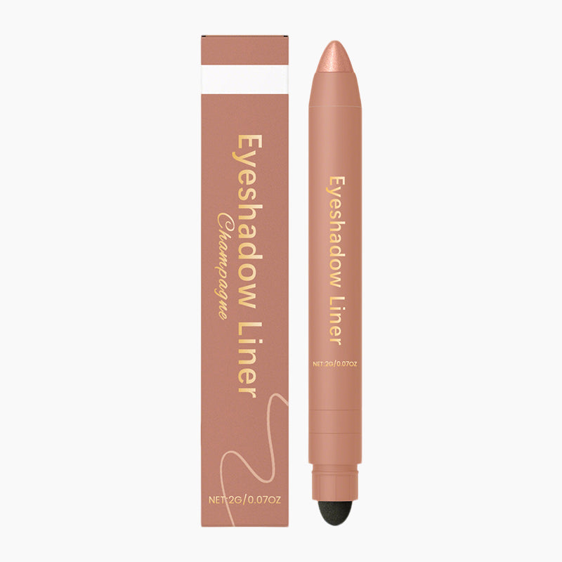 2-in-1-Lidschatten-Liner mit Mischpinsel
