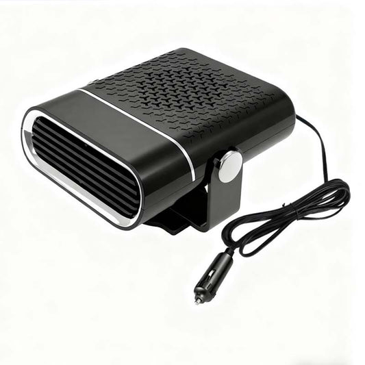🔥 50% RABATT JETZT! ✨ 2-in-1 Tragbare Autheizung - 360° Drehung & Doppelspannung (12V/24V) für Schnelles Entfrosten und Heizen 🚗❄️