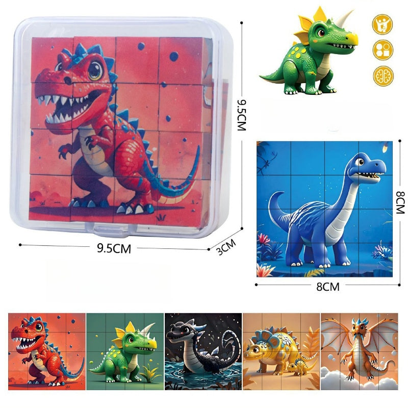 🖤❤️Black Friday SALE 50% OFF💥Magnetische 3D-Würfel-Puzzleblöcke für Kinder