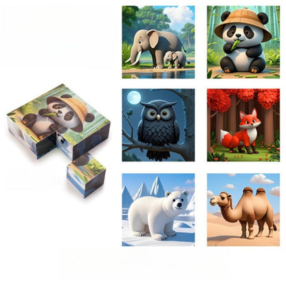 🖤❤️Black Friday SALE 50% OFF💥Magnetische 3D-Würfel-Puzzleblöcke für Kinder