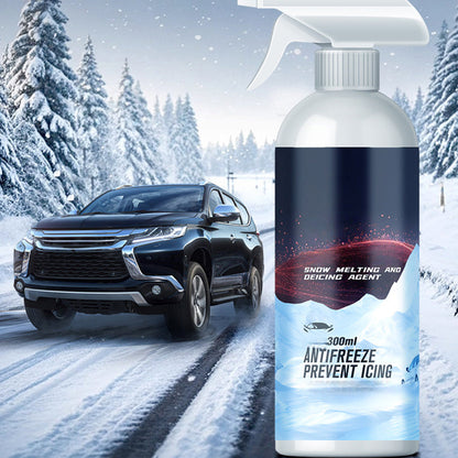 Leistungsstarkes Enteisungsspray für Autowindschutzscheiben