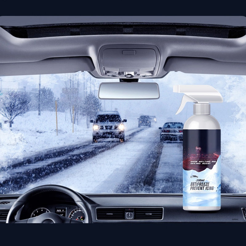 Leistungsstarkes Enteisungsspray für Autowindschutzscheiben