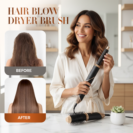 Shark FlexStyle Limited Edition 5-in-1-Luftstyler und Haartrockner | Mit FrizzFighter-Finishing-Tool, 32-mm- und 24-mm-Luftlockenstäben, ovaler Bürste, Stylingkonzentrator, Krokodilklemmen und Aufbewahrungstasche