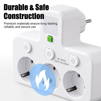 🔌💡Smarte Steckdosenleiste mit USB – Energie sparen, Komfort maximieren! ⚡✨ Praktisch, langlebig & nachhaltig für Ihr intelligentes Zuhause.