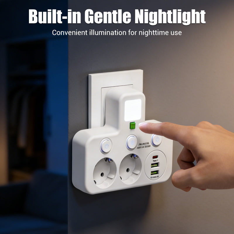 🔌💡Smarte Steckdosenleiste mit USB – Energie sparen, Komfort maximieren! ⚡✨ Praktisch, langlebig & nachhaltig für Ihr intelligentes Zuhause.