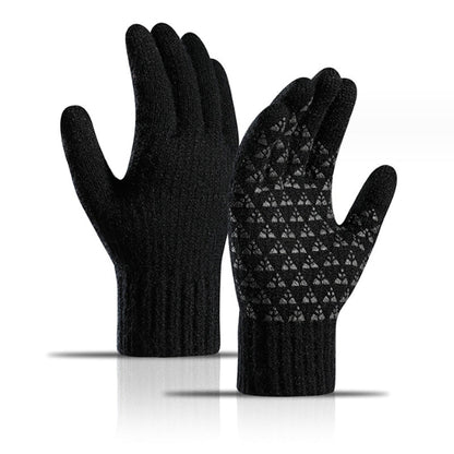 USB-beheizte Strickhandschuhe – geeignet für Touchscreens