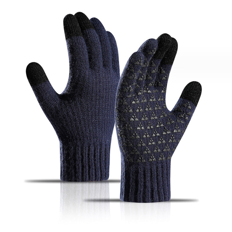 USB-beheizte Strickhandschuhe – geeignet für Touchscreens