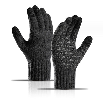 USB-beheizte Strickhandschuhe – geeignet für Touchscreens