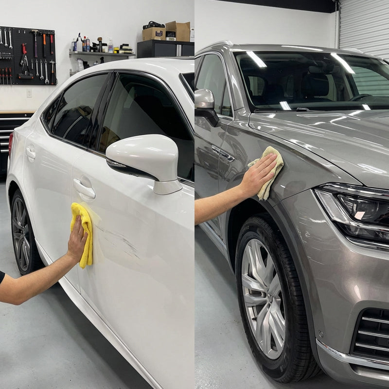 Universeller Auto-Kratzerentferner-Wachs – Entfernt Kratzer, Flecken & Oxidation, Restauriert auch Scheinwerfer! 🚗✨