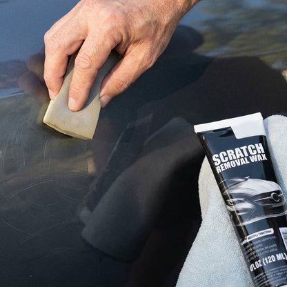 Universeller Auto-Kratzerentferner-Wachs – Entfernt Kratzer, Flecken & Oxidation, Restauriert auch Scheinwerfer! 🚗✨