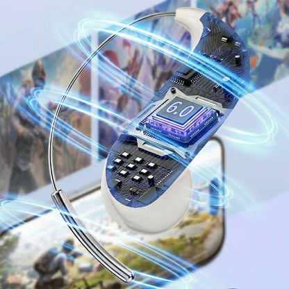 🎧【Bluetooth-Ohrhörer】 – Sitzen bombenfest, egal wie heftig du dich bewegst – perfekt zum Musikhören beim Laufen! 🏃‍♂️✨