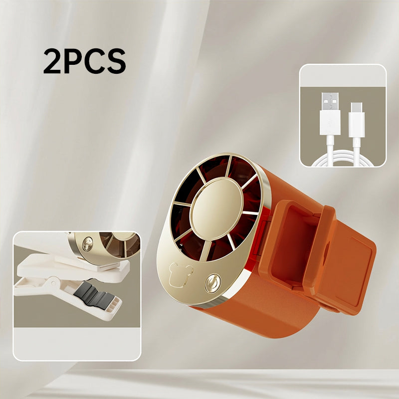 Tragbarer Ventilator mit Gürtelclip