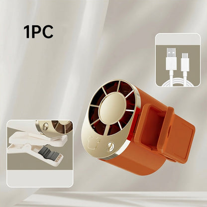 Tragbarer Ventilator mit Gürtelclip