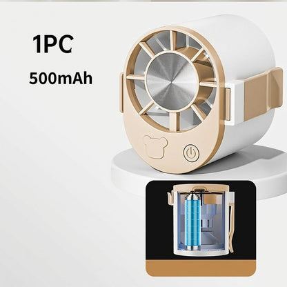 Tragbarer Ventilator mit Gürtelclip