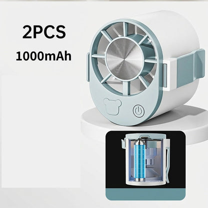 Tragbarer Ventilator mit Gürtelclip