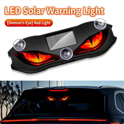 ⏰ 50 % Rabatt  Solar-LED-Heckscheibenleuchte für Auto 🚗 Dynamischer „Devil Eyes“-Effekt & Individuelle Fahrzeugbeleuchtung