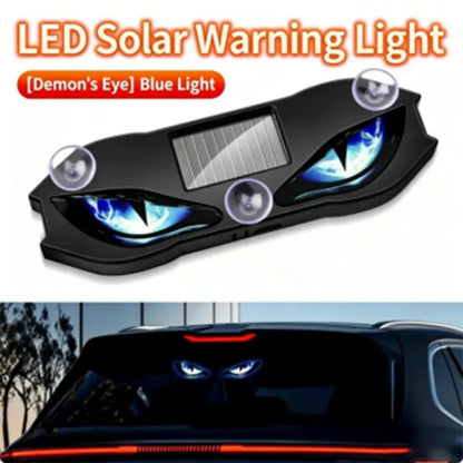 ⏰ 50 % Rabatt  Solar-LED-Heckscheibenleuchte für Auto 🚗 Dynamischer „Devil Eyes“-Effekt & Individuelle Fahrzeugbeleuchtung