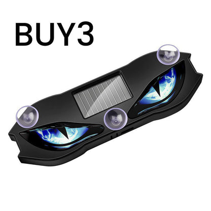 ⏰ 50 % Rabatt  Solar-LED-Heckscheibenleuchte für Auto 🚗 Dynamischer „Devil Eyes“-Effekt & Individuelle Fahrzeugbeleuchtung